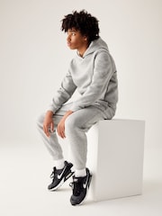 Темно-серый меланжевый - Флисовые спортивные брюки Nike Club - Image 4 of 10
