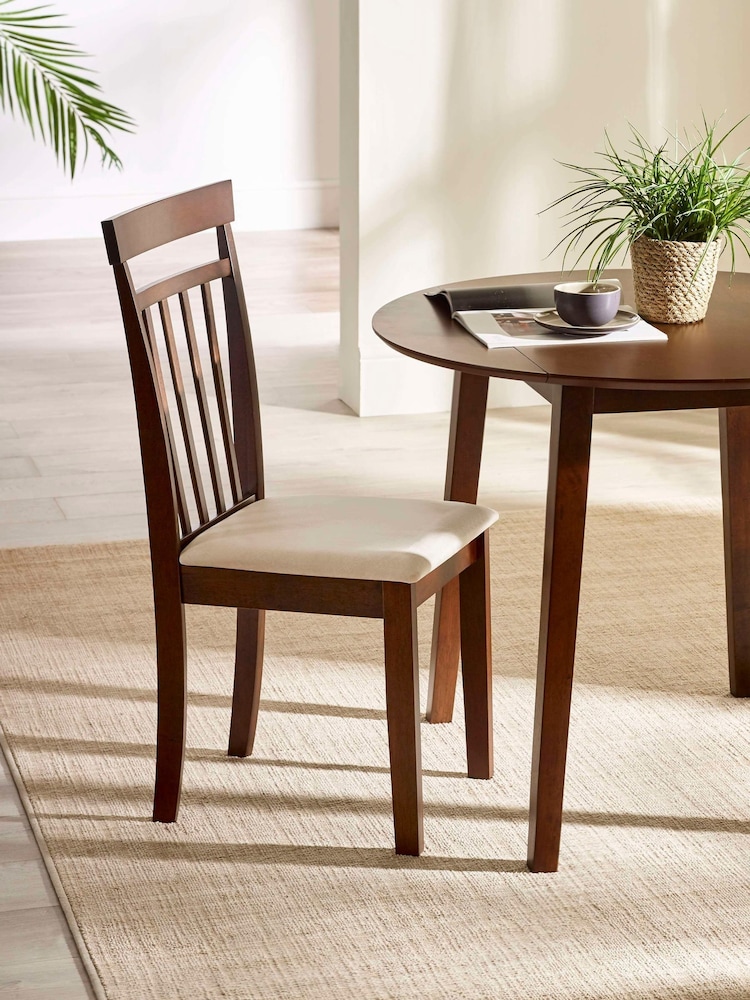 Julian Bowen Σετ από 2 ξύλινες καρέκλες τραπεζαρίας Coast - Εικόνα 1 του 14