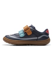Clarks Blue Print Flash Truck Toddler Shoes - Image 2 of 6