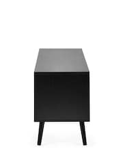 Julian Bowen Walnut Black Trent Large TV Stand Up to 55 - Image 9 of 9