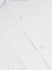 White Skinny Fit Easy Care Single Cuff Shirts 2 Pack - Image 10 of 10