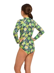 Zoggs Blue Junior Paddle Swimsuit - Image 3 of 7
