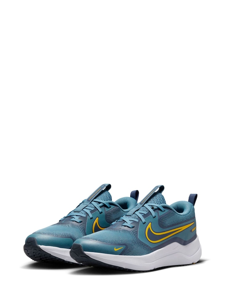 Nike Blue Youth Cosmic Running Trainers - Image 2 of 10