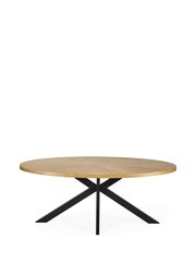 Julian Bowen Bondi Oval 4-6 Seater Dining Table - Εικόνα 4 του 10