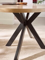 Julian Bowen Bondi Oval 4-6 Seater Dining Table - Εικόνα 8 του 10