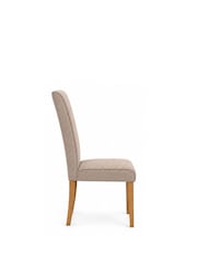 Julian Bowen Set of 2 Cream Valencia Upholstered Dining Chairs - Image 6 of 11