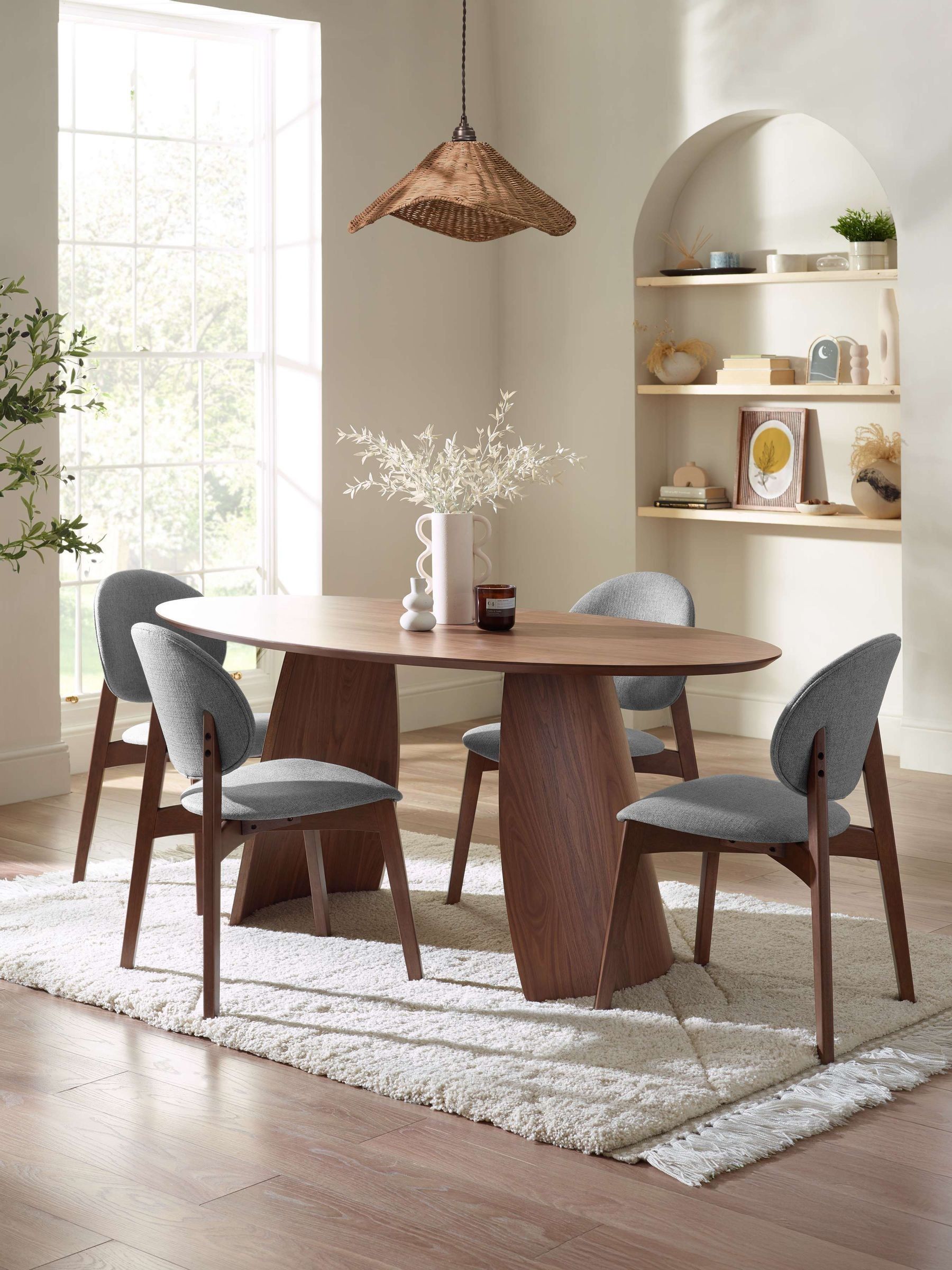 Julian Bowen Julius Oval Dining Table - Image 3