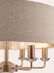 Laura Ashley Chrome Sorrento Large Ceiling Light - Image 5 of 6