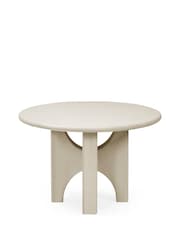 Julian Bowen Grey Stone Thyra 120cm Round Dining Table - Image 7 of 9