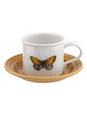 Portmeirion Yellow Botanic Garden Harmony Cup And Saucer - Image 2 of 4