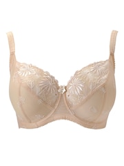 Pour Moi Brown Full Cup St Tropez Padded Balcony Bra - Image 3 of 4