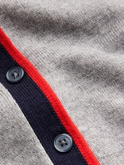 Boden Grey Gemma Henley Knitted Dress - Image 6 of 6