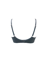 Pour Moi Dark Grey Atelier Lace High Apex Padded Underwired Bra - Image 4 of 4