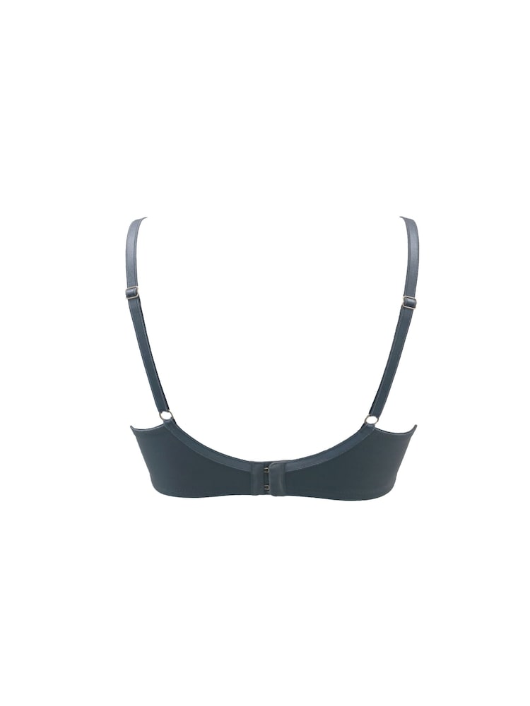 Sujetador gris con aros y relleno de encaje de ápice alto Atelier de Pour Moi - Imagen 4 de 4 Sujetador gris con aros y relleno de encaje de ápice alto Atelier de Pour Moi - Imagen 4 de 4