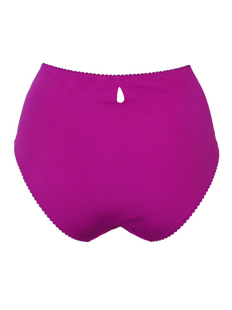 Pour Moi Pink St Tropez High Waist Deep Briefs - Image 4 of 4