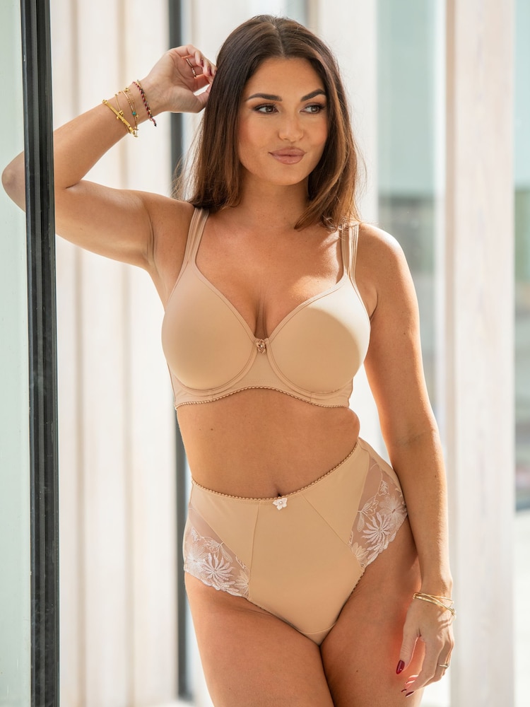 Pour Moi Brown Padded St Tropez Full Cup Bra - Image 2 of 5