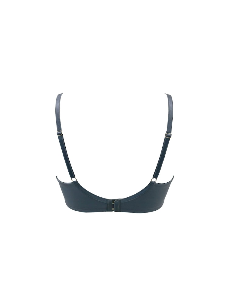 Pour Moi Grey Atelier Lace Non Pad Underwired Balcony Bra - Image 4 of 4