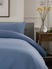 The Lyndon Company Denim St. Quentin Duvet Cover and Pillowcase Set - Image 2 of 3
