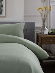 The Lyndon Company Green St. Quentin Duvet Cover and Pillowcase Set - Image 3 of 3