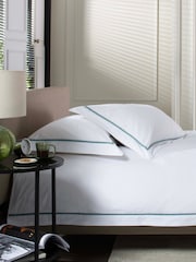 The Lyndon Company Green Hampstead Duvet Cover and Pillowcase Set - Image 2 of 5