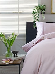 The Lyndon Company Rose Gingham Duvet Cover and Pillowcase Set - Image 3 of 5