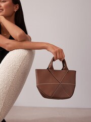 بني فاتح بني - حقيبةتعلق حول الجسم صغيرة - صورة 1 من 1