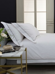 The Lyndon Company Silver Hampstead Duvet Cover and Pillowcase Set - Image 3 of 5