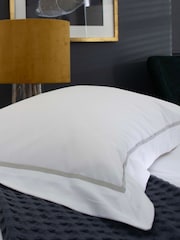 The Lyndon Company Silver Hampstead Duvet Cover and Pillowcase Set - Image 5 of 5