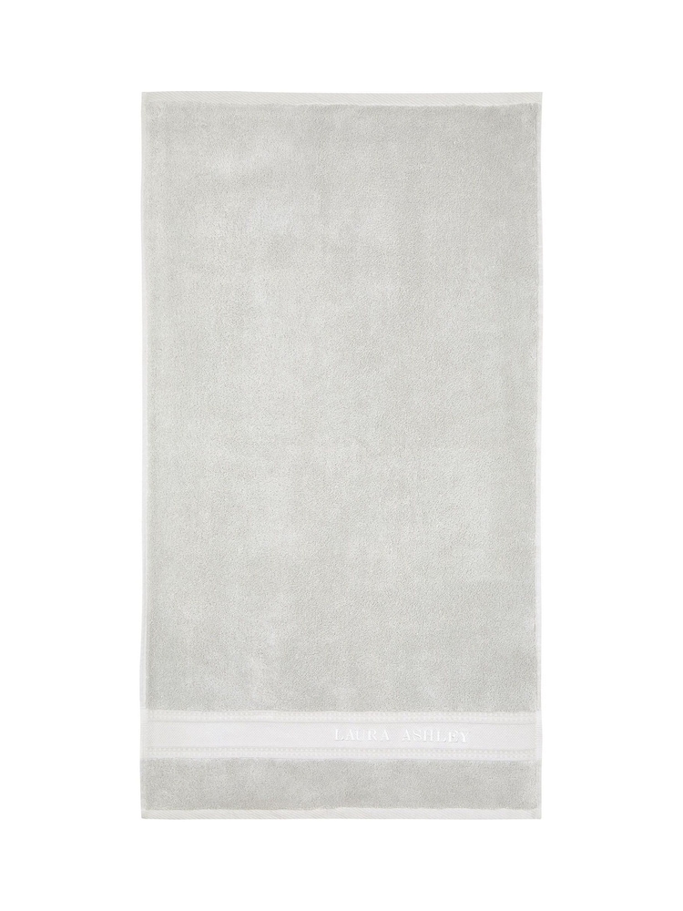 Laura Ashley - luxe 100% katoenen handdoek met borduursel - Image 3 of 4