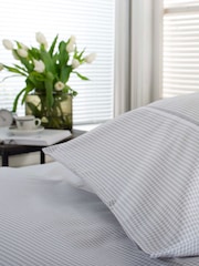 The Lyndon Company Grey Gingham Duvet Cover and Pillowcase Set - Image 5 of 5