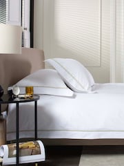 The Lyndon Company Stone Hampstead Duvet Cover and Pillowcase Set - Image 2 of 5
