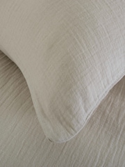 The Lyndon Company Natural St. Quentin Duvet Cover and Pillowcase Set - Image 5 of 5