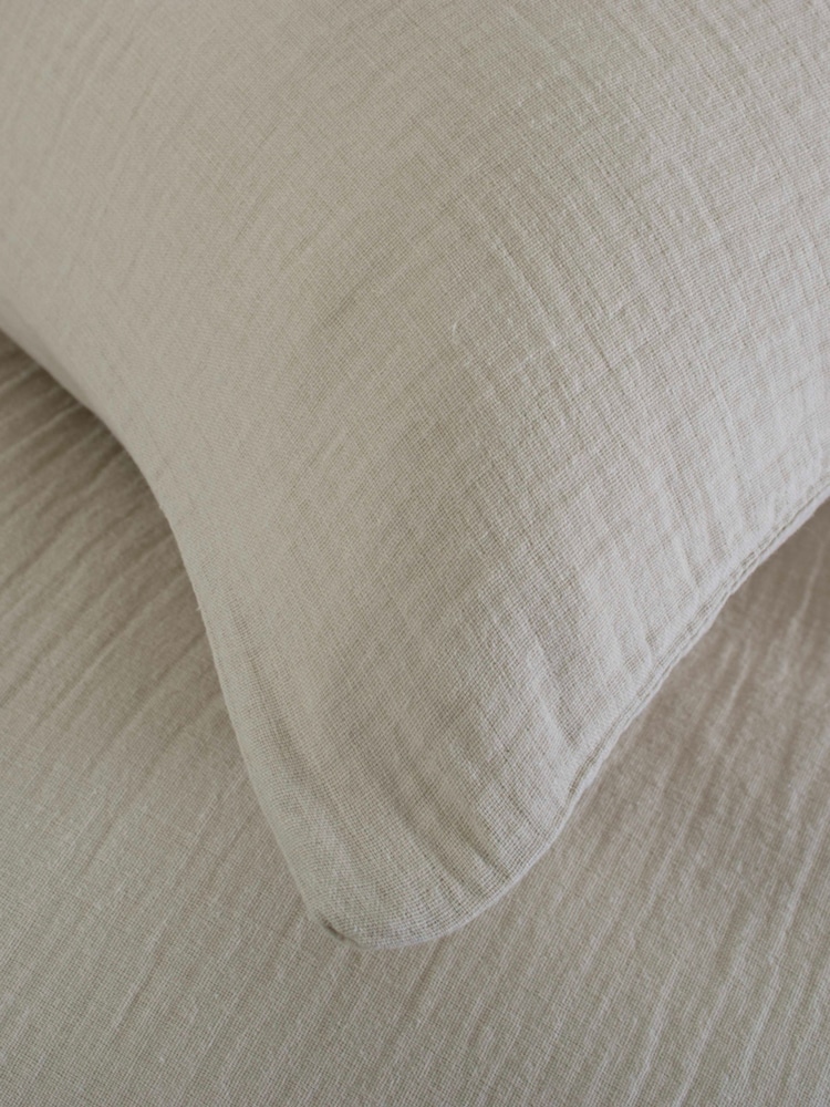 The Lyndon Company Natural St. Quentin Duvet Cover and Pillowcase Set - Image 5 of 5 The Lyndon Company Natural St. Quentin Duvet Cover and Pillowcase Set - Image 5 of 5