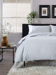 The Lyndon Company Green Gingham Duvet Cover and Pillowcase Set - Image 1 of 3