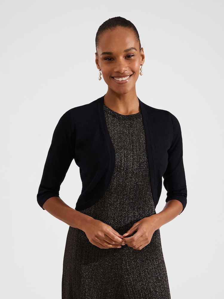 Hobbs Black Carrie Bolero - Image 1 of 4