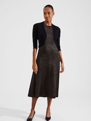 Hobbs Black Carrie Bolero - Image 3 of 4