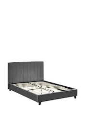 Julian Bowen Dark Grey Aylen Upholstered Bed - Image 3 of 12
