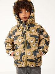Grey Lion Padded Coat (3mths-7yrs) - Image 1 of 8