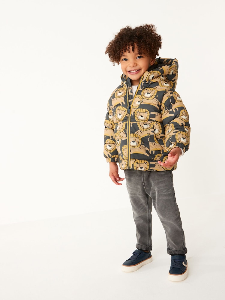 Grey Lion Padded Coat (3mths-7yrs) - Image 2 of 8