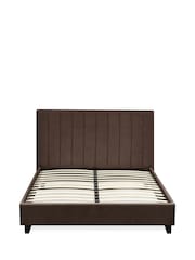 Julian Bowen Chocolate Brown Aylen Upholstered Bed Frame - Image 11 of 12
