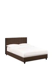 Julian Bowen Chocolate Brown Aylen Upholstered Bed Frame - Image 9 of 12