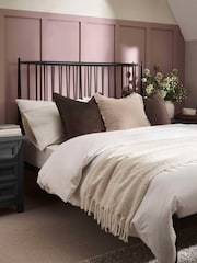 Julian Bowen Black Floyd Metal Spindle Bed - Image 2 of 9