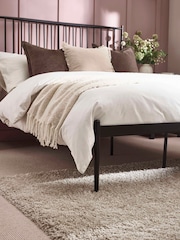 Julian Bowen Black Floyd Metal Spindle Bed - Image 3 of 9