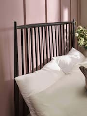 Julian Bowen Black Floyd Metal Spindle Bed - Image 5 of 9
