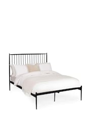 Julian Bowen Black Floyd Metal Spindle Bed - Image 6 of 9