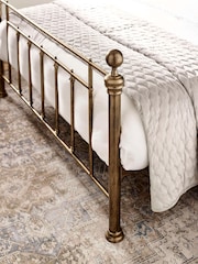 Julian Bowen Brass Aurelia Metal Bed - Image 7 of 10