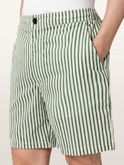 AllSaints Green Chopin Shorts - Image 3 of 6