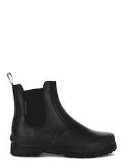 Superga 2678 Alpina Faux Leather Black Boots - Image 1 of 6
