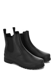 Superga 2678 Alpina Faux Leather Black Boots - Image 3 of 6