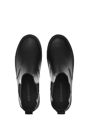 Superga 2678 Alpina Faux Leather Black Boots - Image 4 of 6